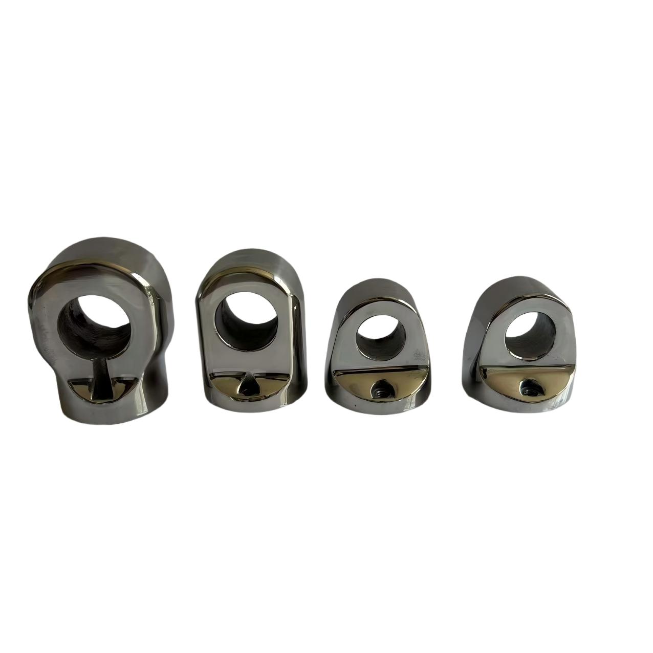 AISI316/ممسحة القوارب البحرية الألومنيوم Bollard Cleat